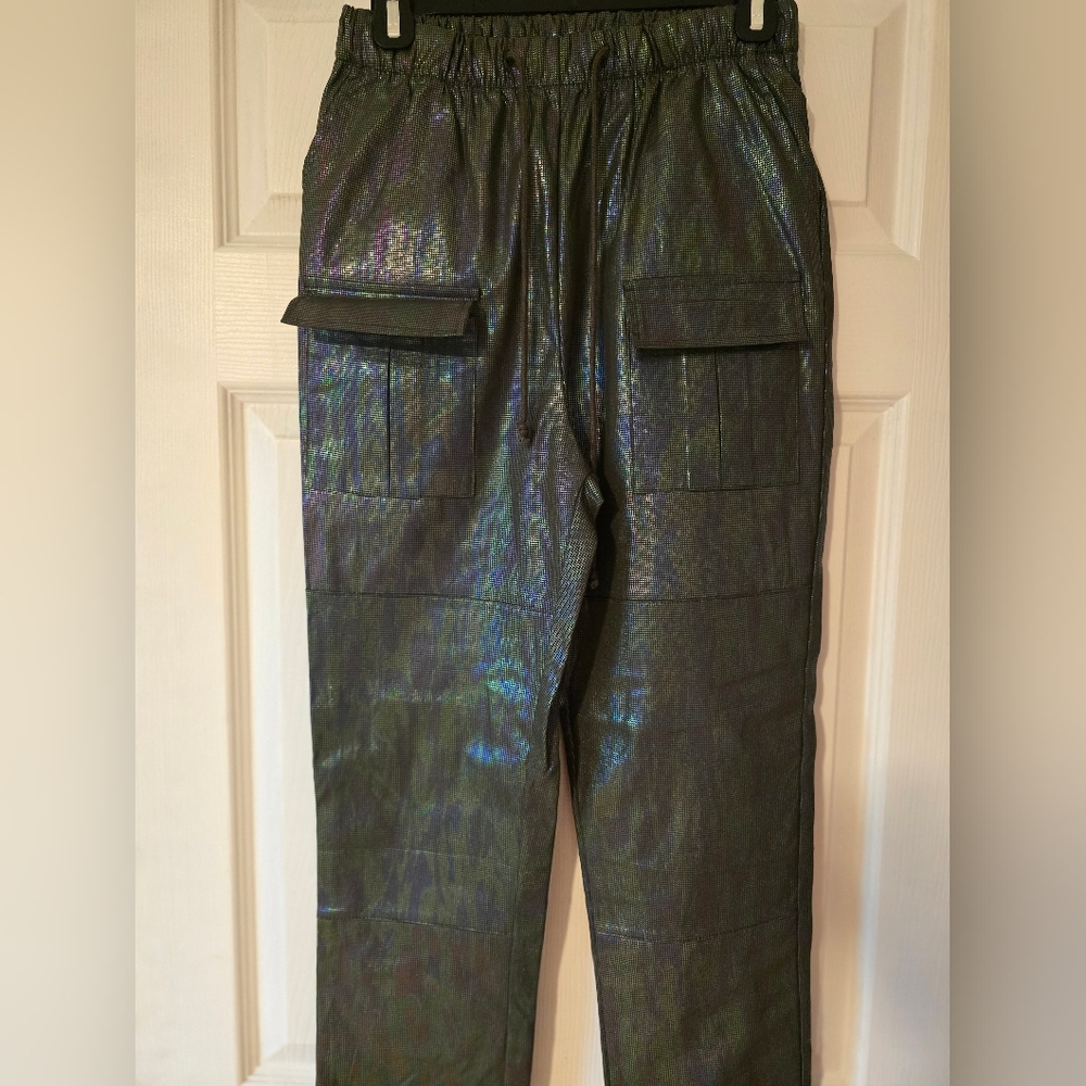 Shimmering Iridescent Pants